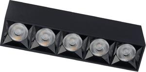 Faretto LED MIDI nero 20 W, bianco neutro, 1700 lm, metallo, dimensioni: 6,6 x 19,5 x 4,2 cm, IP20, Nowodvorski Lighting