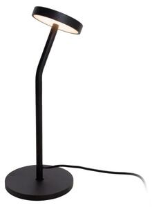 Lampada da tavolo LED curva IBIZA nera 6W luce calda 294 lm metallo dim.: 35x10x10 cm IP20 Maxlight