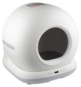 Myers CLB-W1: lettiera intelligente autopulente per gatti con Wi-Fi | Pulizia automatica | 72 l | Controllo tramite app | Bianco