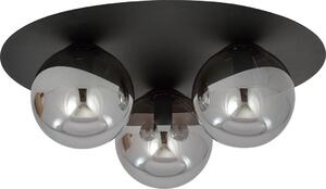 Lampada da soffitto Emibig 3xE14 40W SOLAR 3 NERO/GRAFITE 1128/3