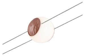 Paulmann 2Line Spot Mary 1x4,5W struttura in rame / bianco 24 V CC plastica