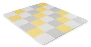 KINDERKRAFT - Puzzle in foam LUNO 30pcs grigio/giallo