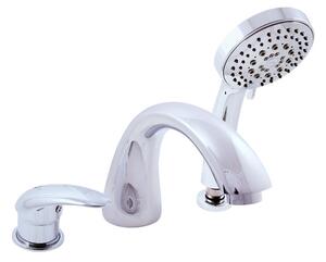 Slezák-RAV Miscelatore per vasca da bagno Slezák RAV Dunaj D469Y Colore: cromo, Dimensione: 1/2''
