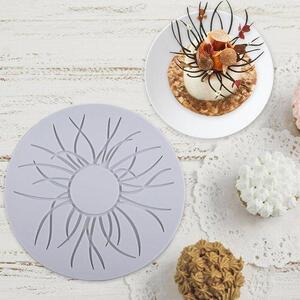 Azomor: versatile stampo in silicone per decorazioni creative di torte e piatti