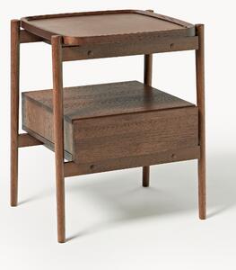 Comodino in legno di quercia Libby