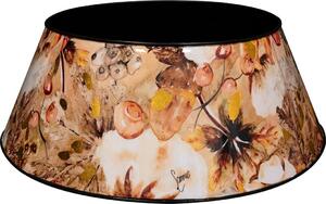 TS Collection - Ghirlanda di Natale in cotone crema - 57x16