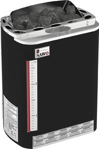 Stufe per sauna Sawo Mini Combi 3,6 kW | controllo separato necessario, nero | MNC-36NS-P-F