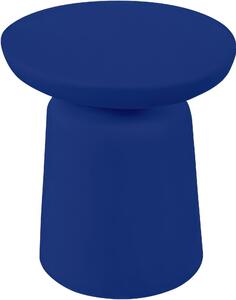 Tavolo, Sgabello Multiuso In Polietilene Modello JOY Dimensioni 38x38x h 40 cm Per arredare al meglio uno spazio in giardino o a bordo piscina uso interno esterno colore Blu