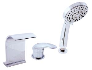 Slezák-RAV Miscelatore per vasca da bagno Slezák RAV Dunaj D467Y Colore: cromo, Dimensione: 3/8''