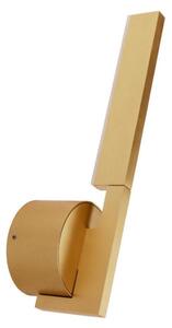 Applique a LED a barra MERANO dorata 6W luce calda 522 lm in alluminio, dimensioni: 27,5 x 6 x 8 cm, IP20, Maxlight