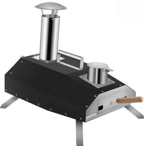 Forno per pizza in acciaio inossidabile Gourmet Grill, ideale per le pizze