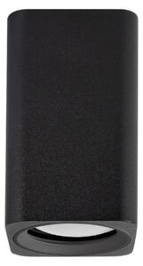 Plafoniera moderna gea led gfa1621 gu10 led alluminio nero - Gea Led