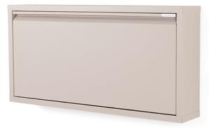 Scarpiera in metallo grigio-beige Billy - Spinder Design