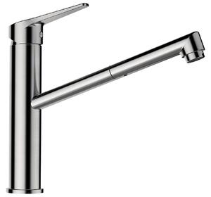 Rubinetto da cucina Schock Metis (bocca estraibile) finitura acciaio inox