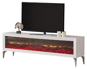 Camino elettrico camino multimediale rtv lavagna porta tv tv 154x41 credenza