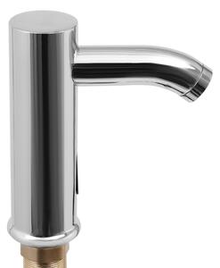 Rubinetto per lavabo, comando senza contatto, struttura in acciaio inossidabile, argento