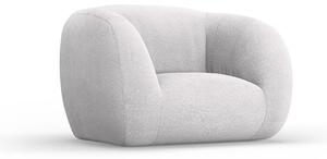 Poltrona grigio chiaro in tessuto bouclé Essen - Cosmopolitan Design