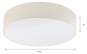 Brilagi - Plafoniera LED SIRIJA 4xE27/60W/230V diam. 60 cm crema