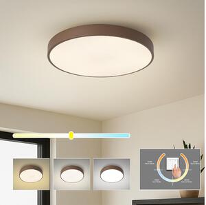 Brilagi - Plafoniera LED POOL LED/48W/230V 3000/4000/6000K 40 cm marrone