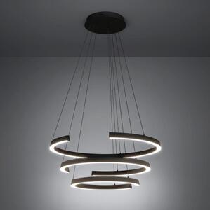 Eglo 390532 - Lampadario a sospensione dimmerabile con cavo LABONETE LED/50W/230V nero + telecomando