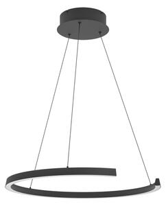 Eglo 390533 - Lampada a sospensione LED dimmerabile su cavo LABONETE LED/24,8W/230V nero + telecomando