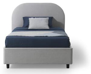 Letto Piazza e Mezzo con Contenitore CADIZ Grigio
