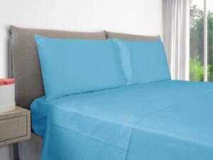 Federe Cuscini Letto Matrimoniale 50x80 cm Azzurro