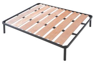 Rete in Ferro a Doghe Larghe Ortopedica Lime 80x190 cm
