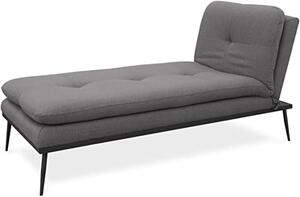 Divano Modulare Componibile PILAR Grigio Chaise Longue