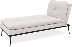Divano Modulare Componibile PILAR Beige Chaise Longue