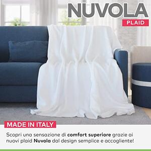 Plaid Nuvola Bianco