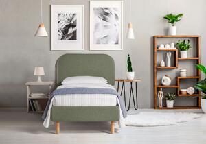 Letto OSLO Verde oliva 90x190 cm