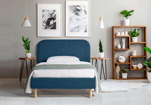 Letto OSLO Blu 160x190 cm