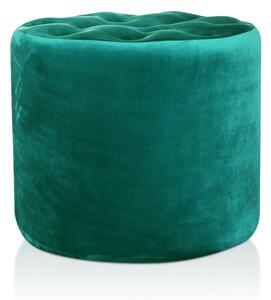 Pouf Diamante 50 cm Petrolio