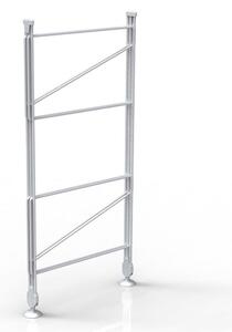 Spalla Per scaffale 32xh75 cm in acciaio verniciato con polveri epossidiche colore grigio