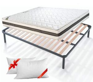 Kit Rete APPLE + Materasso BONNEL 80x195 cm