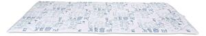 Tappetino gioco blu TEDDY 120x200 cm
