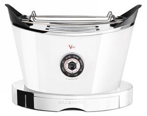 Tostapane di design Volo D�vor� � dotato di 4 funzioni: BROWNING fino a 6 livelli Dimensioni 32x20h 30 cm colore Bianco