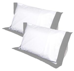 Coppia Cuscini con Elegante Federa Balza Gala 9 cm