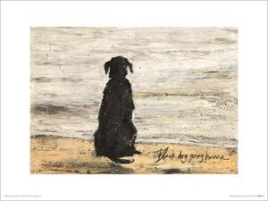 Stampa d'arte Sam Toft - Black Dog Going Home