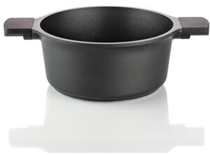Casseruola due manici alluminio pressofuso ad alto spessore. �28 cm linea Cook e space adatta a tutte le fonti di calore anche induzione