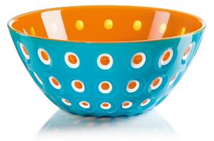 Ciotole contenitore 25xh 11,00 cm - 2700 cc Le Murrine azzurro/bianco/arancio