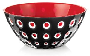 Ciotole contenitore 25xh11,00 cm - 2700 cc Le Murrine nero/bianco/rosso