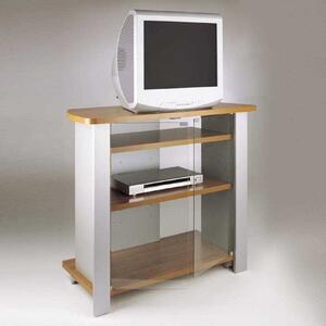 Porta TV Wega Larghezza 96 Tecnidea Plasma da 26 a 50 pollici ripiani in ciliegio