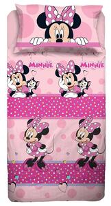 Lenzuola lettino singolo Minnie Disney