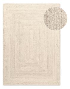 Tappeto color crema in iuta reversibile/tessuto a mano 60x90 cm Juno – Hanse Home