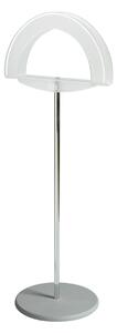 Servomuto Appendiabiti in metacrilato ROBIN 43x32xh113 cm bianco satinato