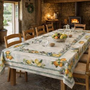 Tovaglia da tavola fantasia agrumi Ribera Botticelli Home