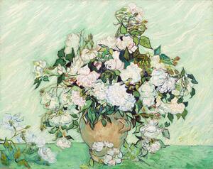 Riproduzione Roses 1890, Vincent van Gogh