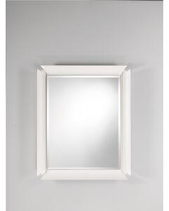 Specchio rettangolare da parete in alluminio verniciato Glam 80x96